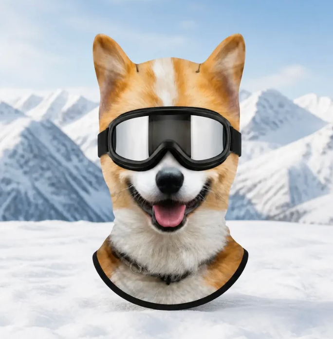 SlopePaws - Ski Mask