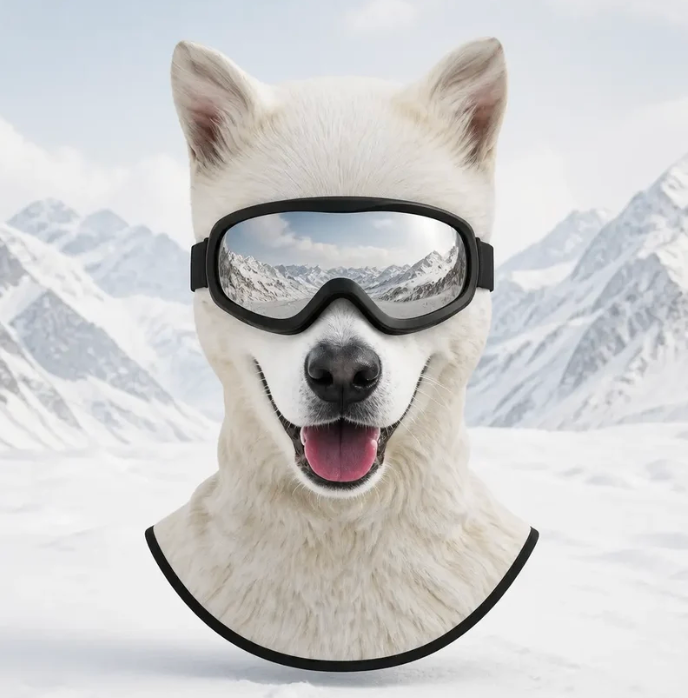 SlopePaws - Ski Mask